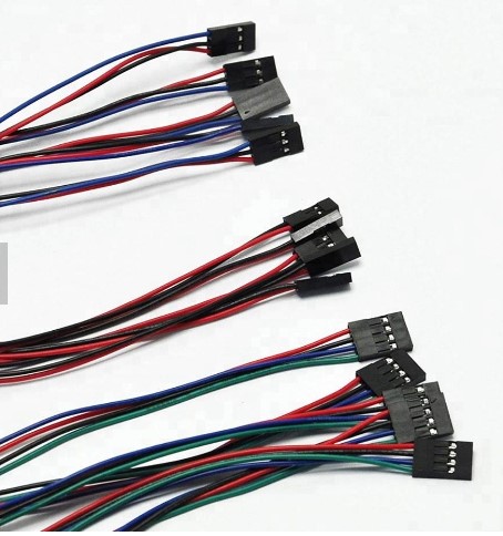 Electrical Wires 22awg 2 3 4 5 6 8 10 12 Pin Connector With Colorful Wire Harness For Flat Laptop Ribbon Cable